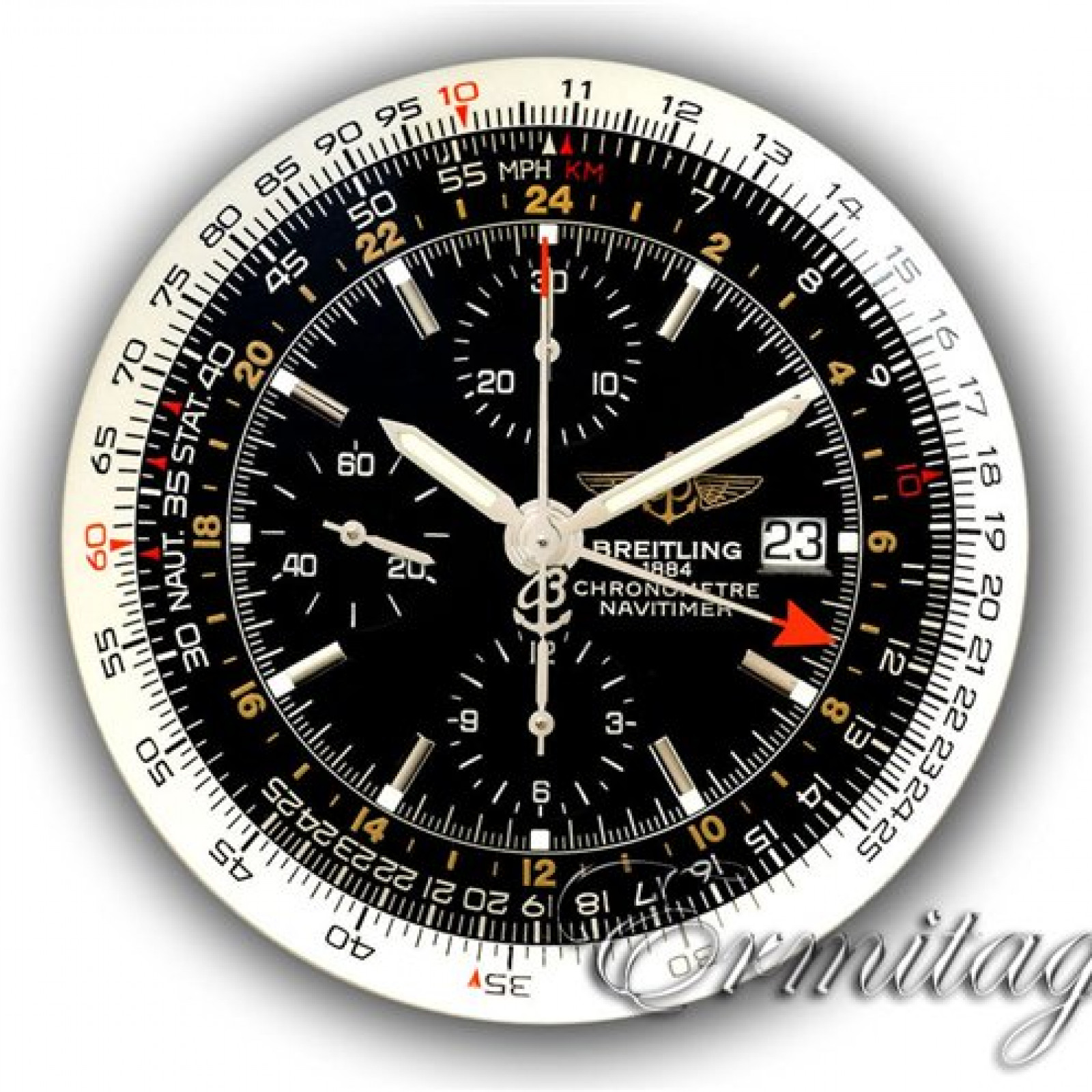 Breitling Navitimer World Chronograph A24322 Steel